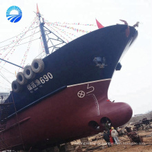 Airbag de borracha pneumática do equipamento marinho do preço de fábrica para o lançamento do navio